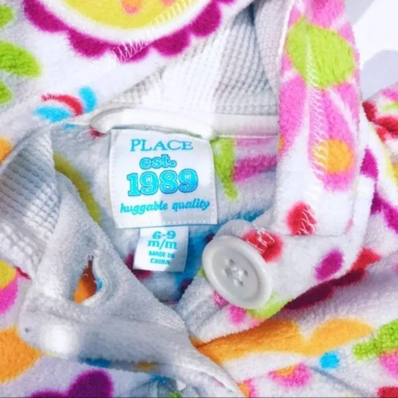 Lot of 3 kids fleece sweaters Sz 6 M - Picture 12 of 15